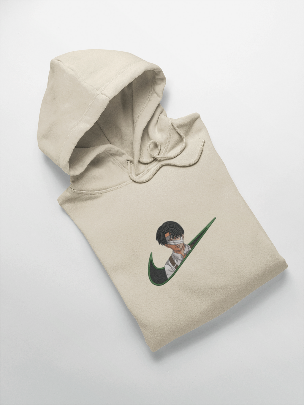 Livaï Ackerman Nike Custom 13 | L'Attaque des Titans | Hoodie Brodé