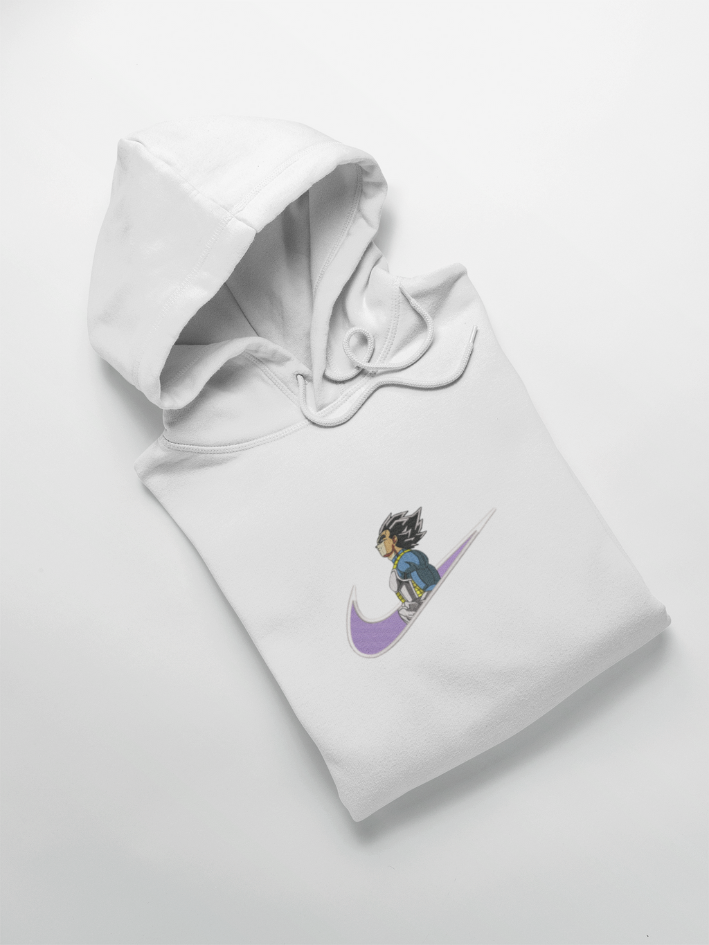 Vegeta Nike Rain Custom 27 | Dragon Ball | Hoodie Brodé