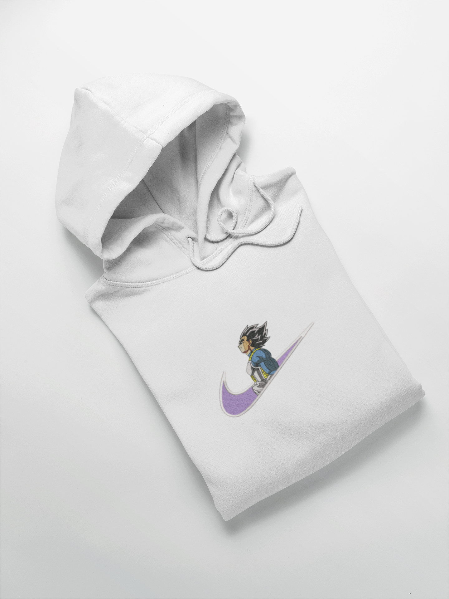 Vegeta Nike Rain Custom 27 | Dragon Ball | Hoodie Brodé