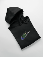 Livaï Ackerman Nike Custom 14 | L'Attaque des Titans | Hoodie Brodé