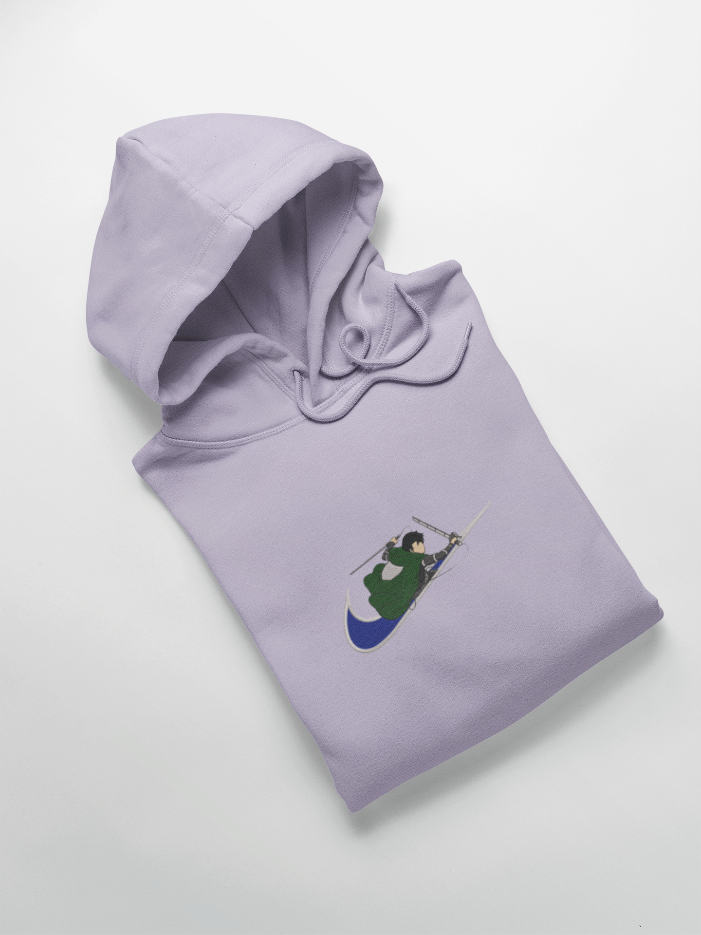 Livaï Ackerman Nike Custom | L'Attaque des Titans | Hoodie Brodé