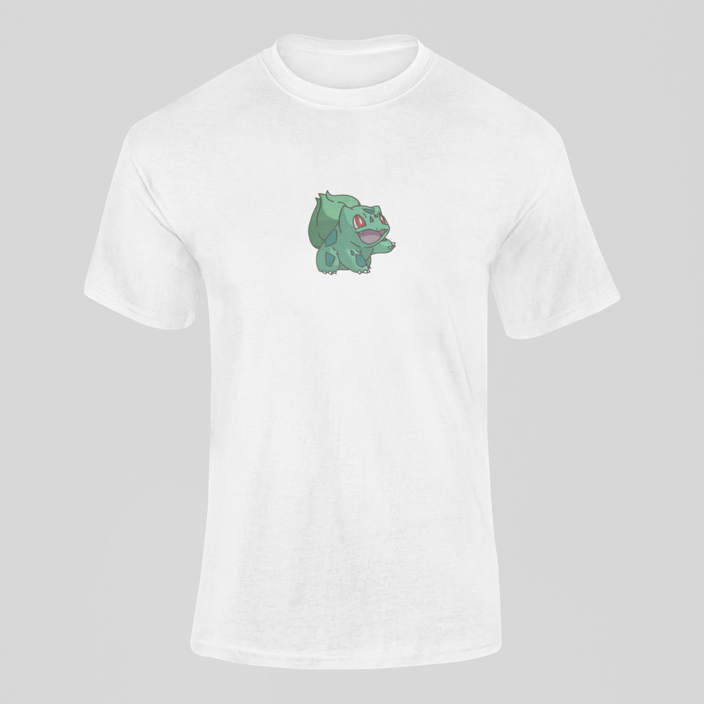Bulbizarre Custom 1 | Pokémon | T-shirt Brodé