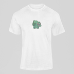 Bulbizarre Custom 1 | Pokémon | T-shirt Brodé