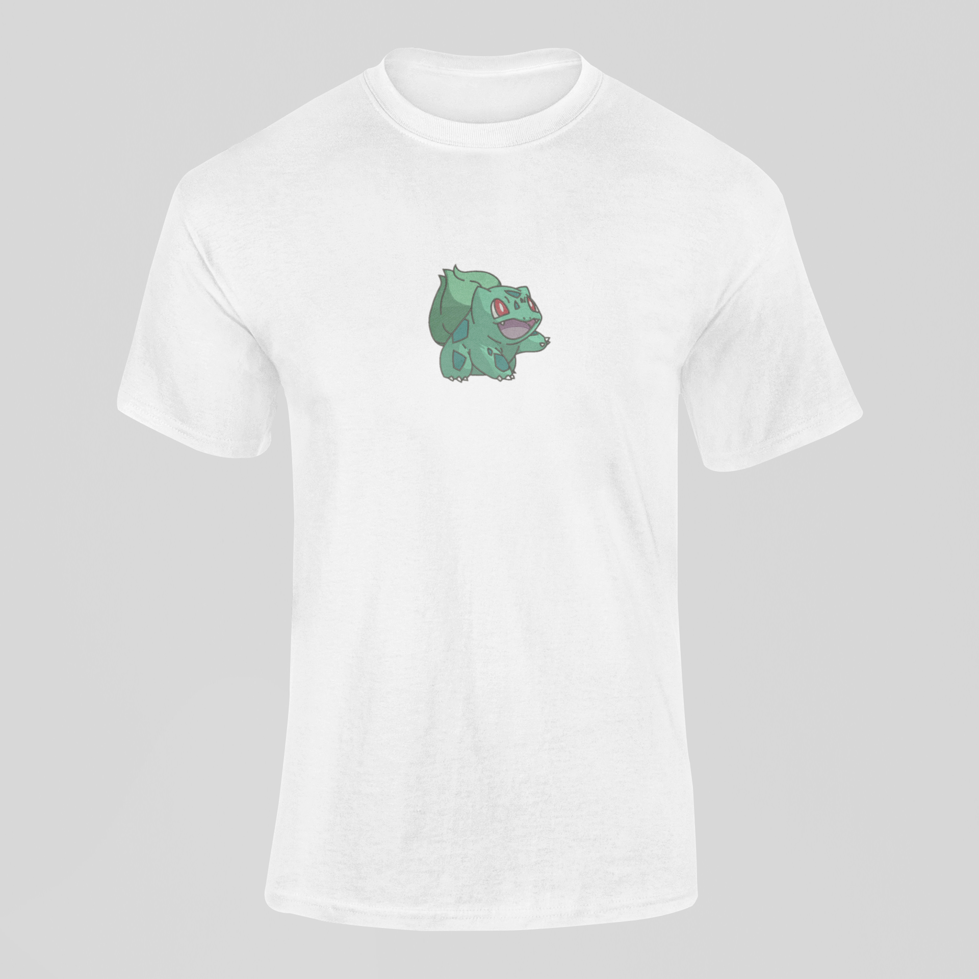 Bulbizarre Custom 1 | Pokémon | T-shirt Brodé