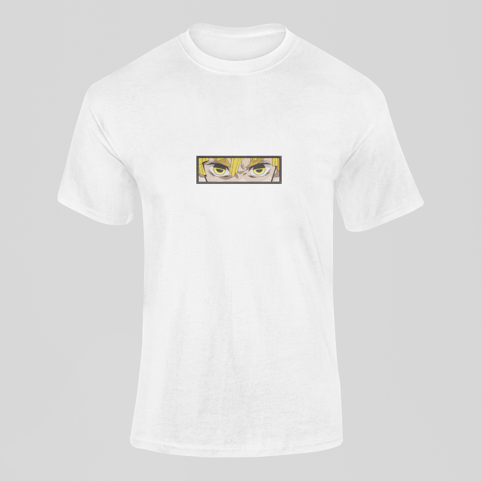 Zenitsu Eyes Custom 27 | Demon Slayer | T-Shirt Brodé