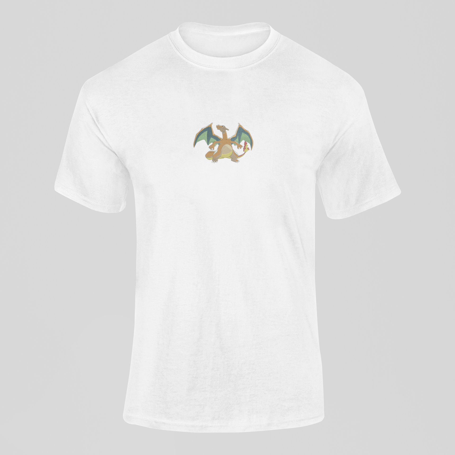 Dracaufeu Custom 2 | Pokémon | T-shirt Brodé