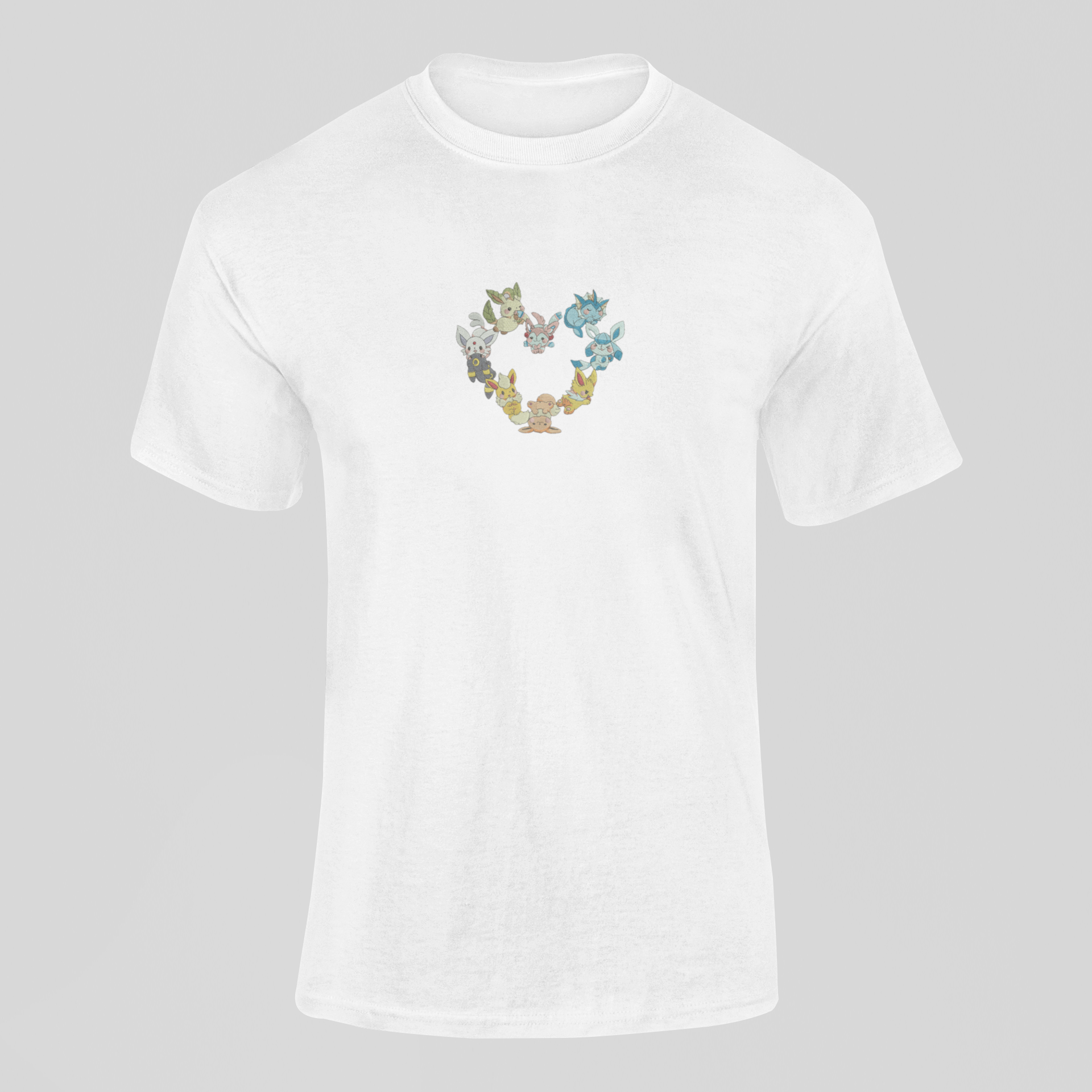 Evolitions Custom 3 | Pokémon | T-shirt Brodé
