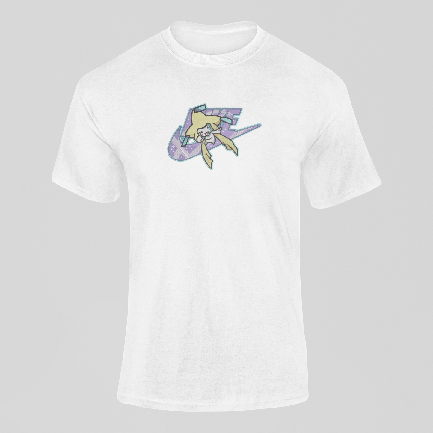 Jirachi Nike Custom | Pokémon | T-shirt Brodé