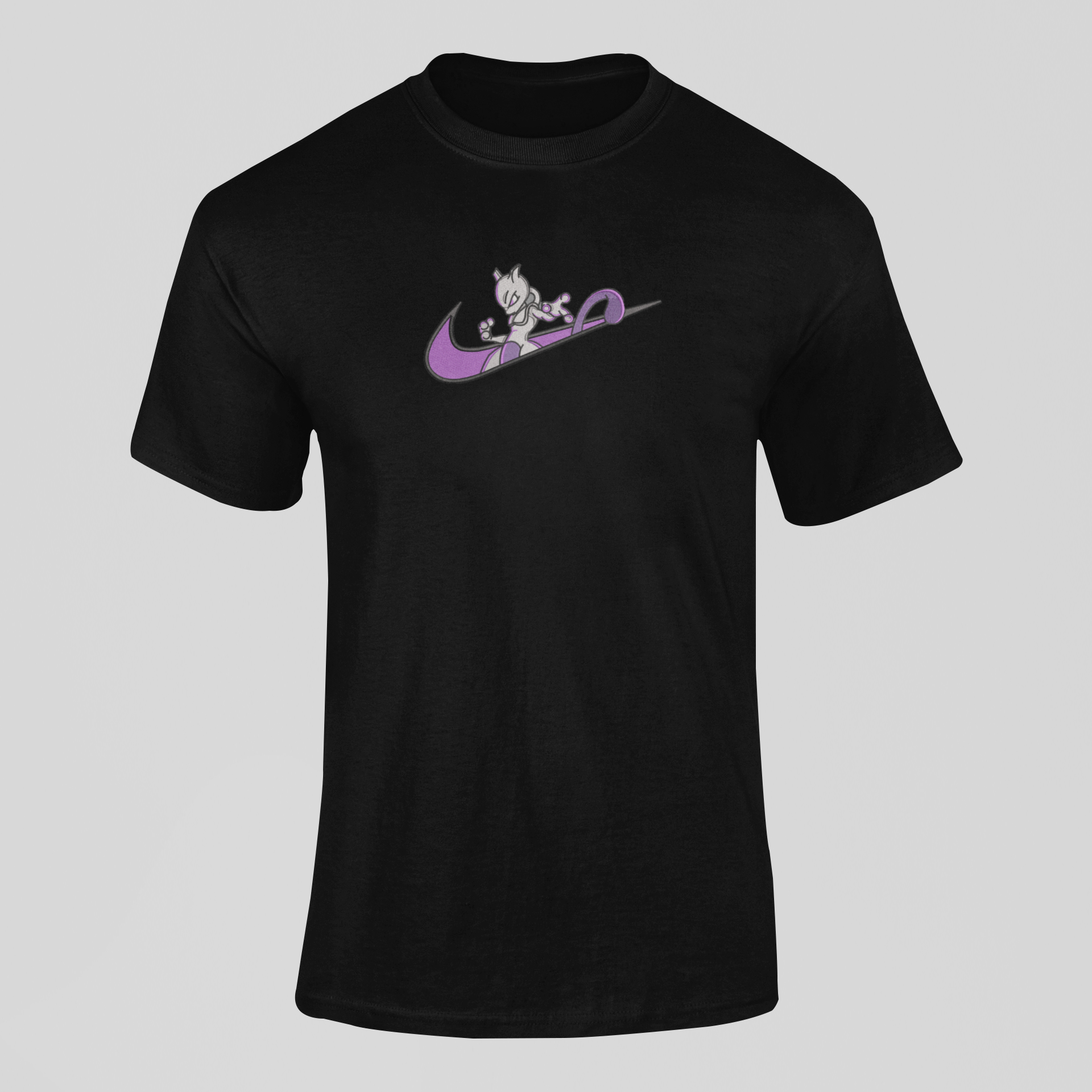 Mewtwo Nike Custom 9 | Pokémon | T-shirt Brodé