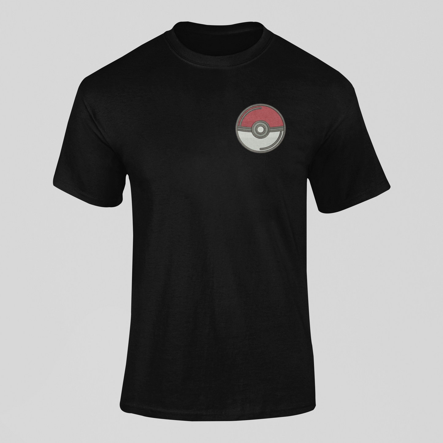 Pokéball Custom | Pokémon | T-shirt Brodé