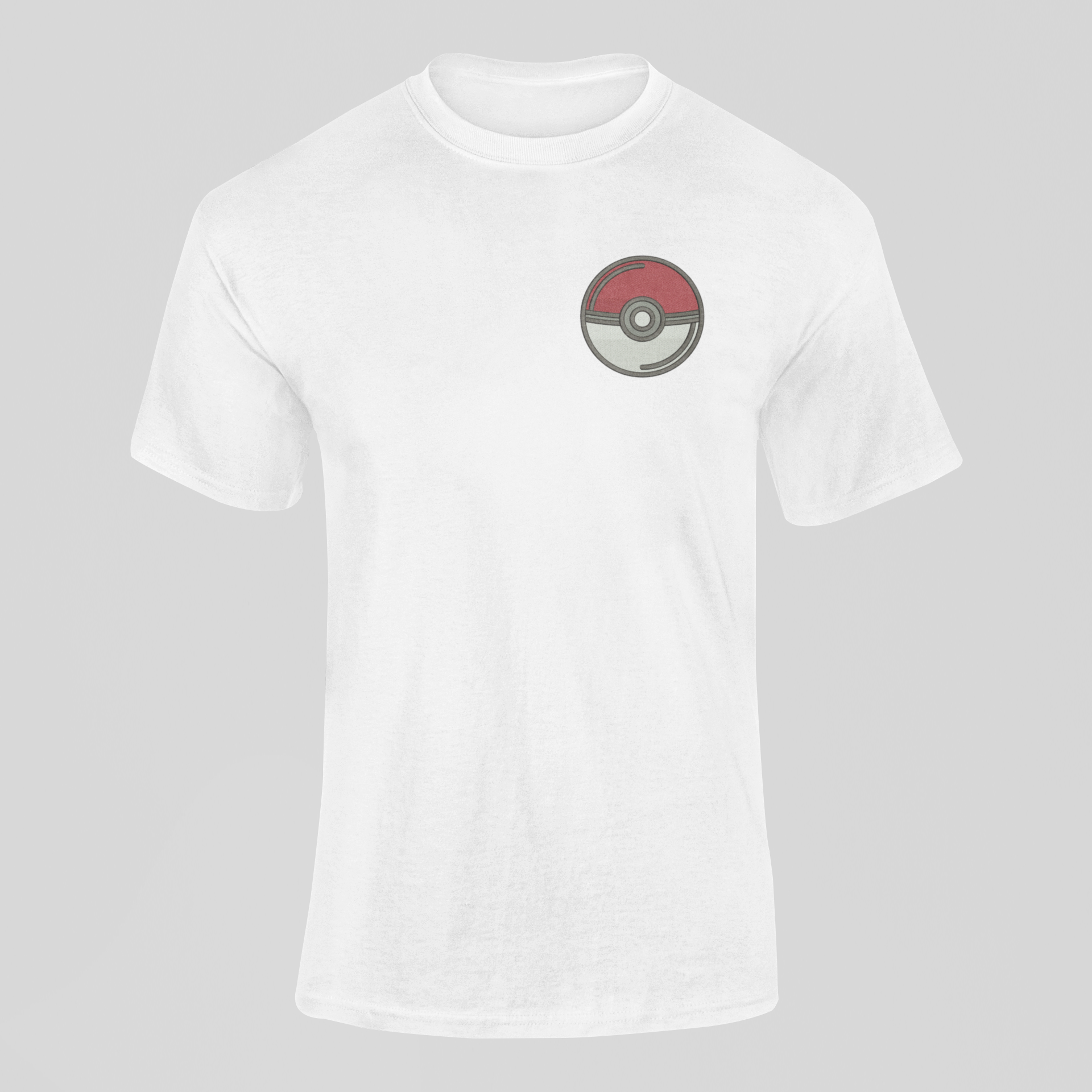 Pokéball Custom 13 | Pokémon | T-shirt Brodé
