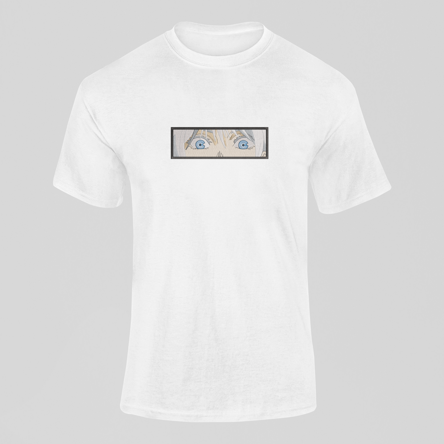 Satoru Gojo Eyes Custom | Jujutsu Kaisen | T-shirt Brodé