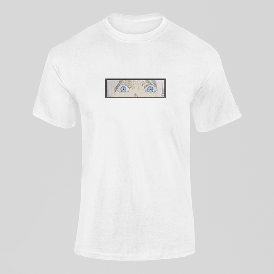 Satoru Gojo Eyes Custom | Jujutsu Kaisen | T-shirt Brodé