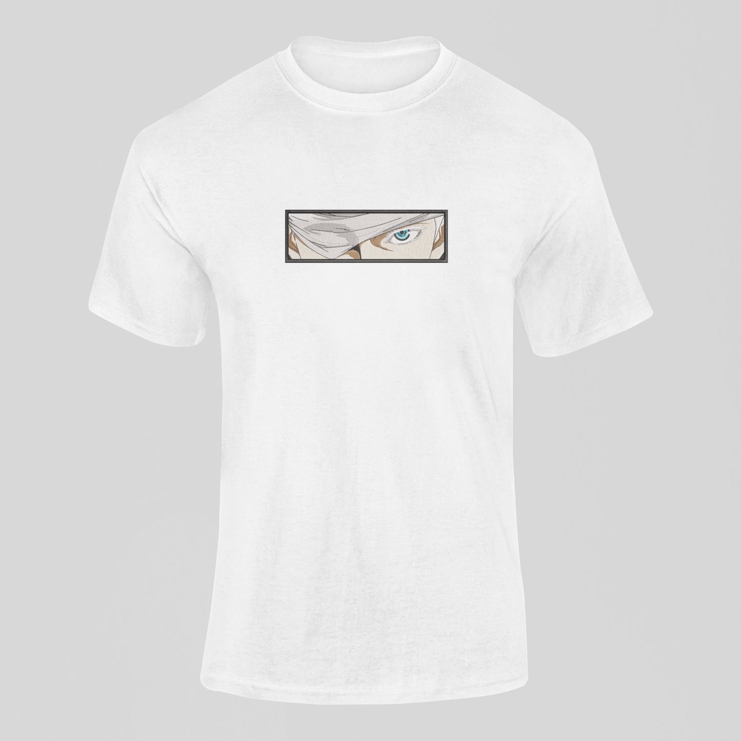 Satoru Gojo Eyes Custom | Jujutsu Kaisen | T-shirt Brodé