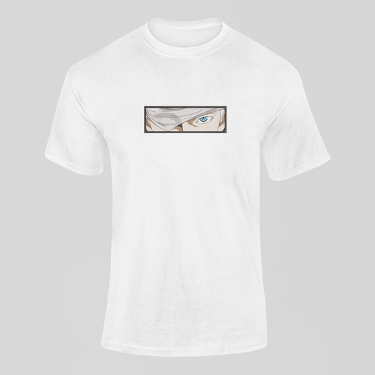 Satoru Gojo Eyes Custom | Jujutsu Kaisen | T-shirt Brodé