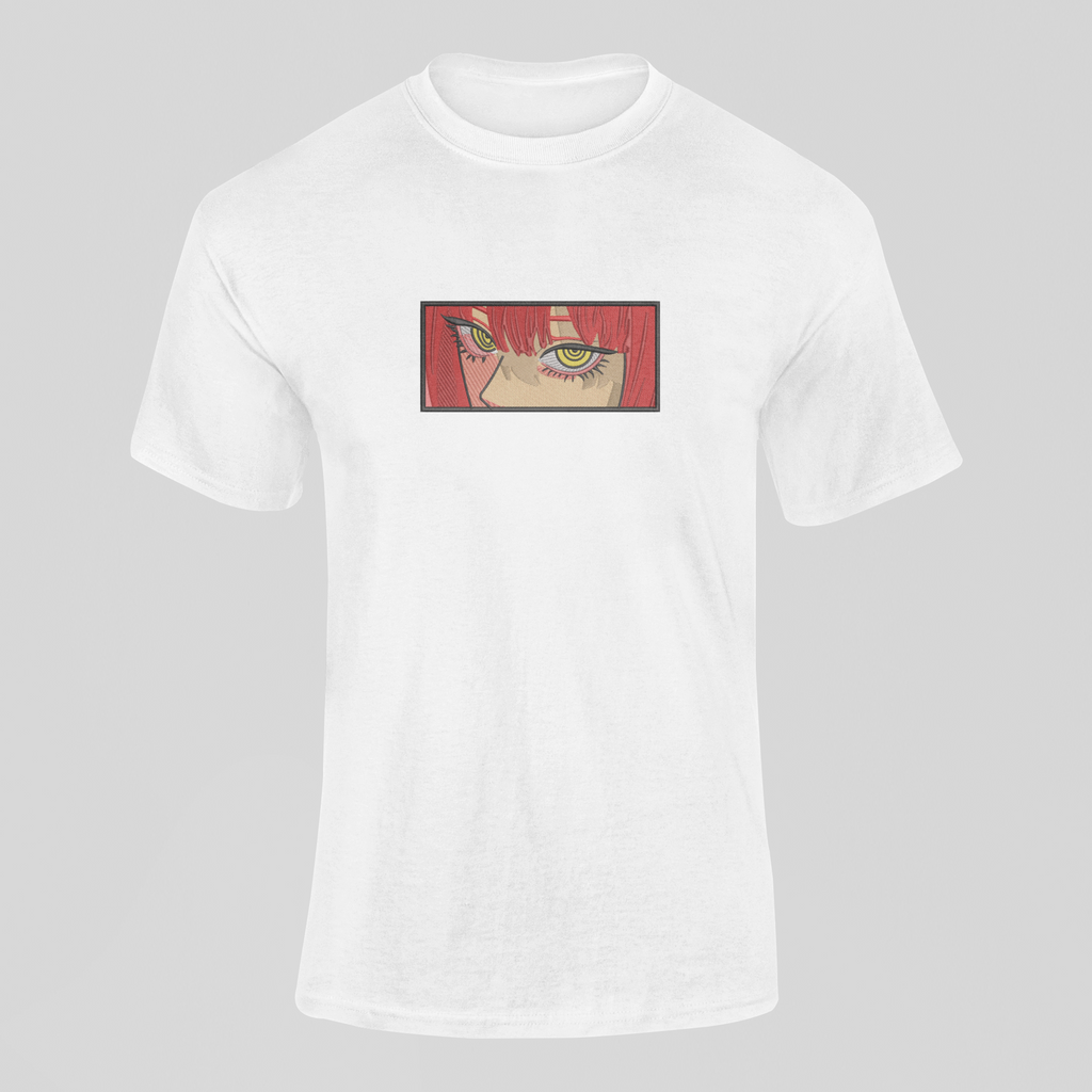 Makima Eyes Custom 7 | Chainsaw Man | T-shirt Brodé