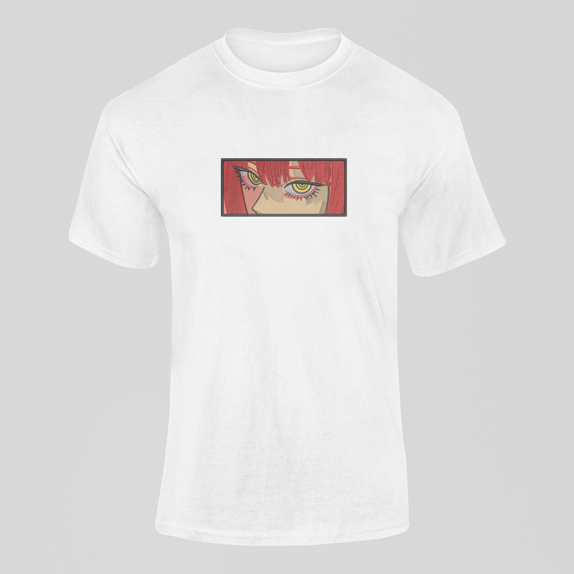 Makima Eyes Custom 7 | Chainsaw Man | T-shirt Brodé