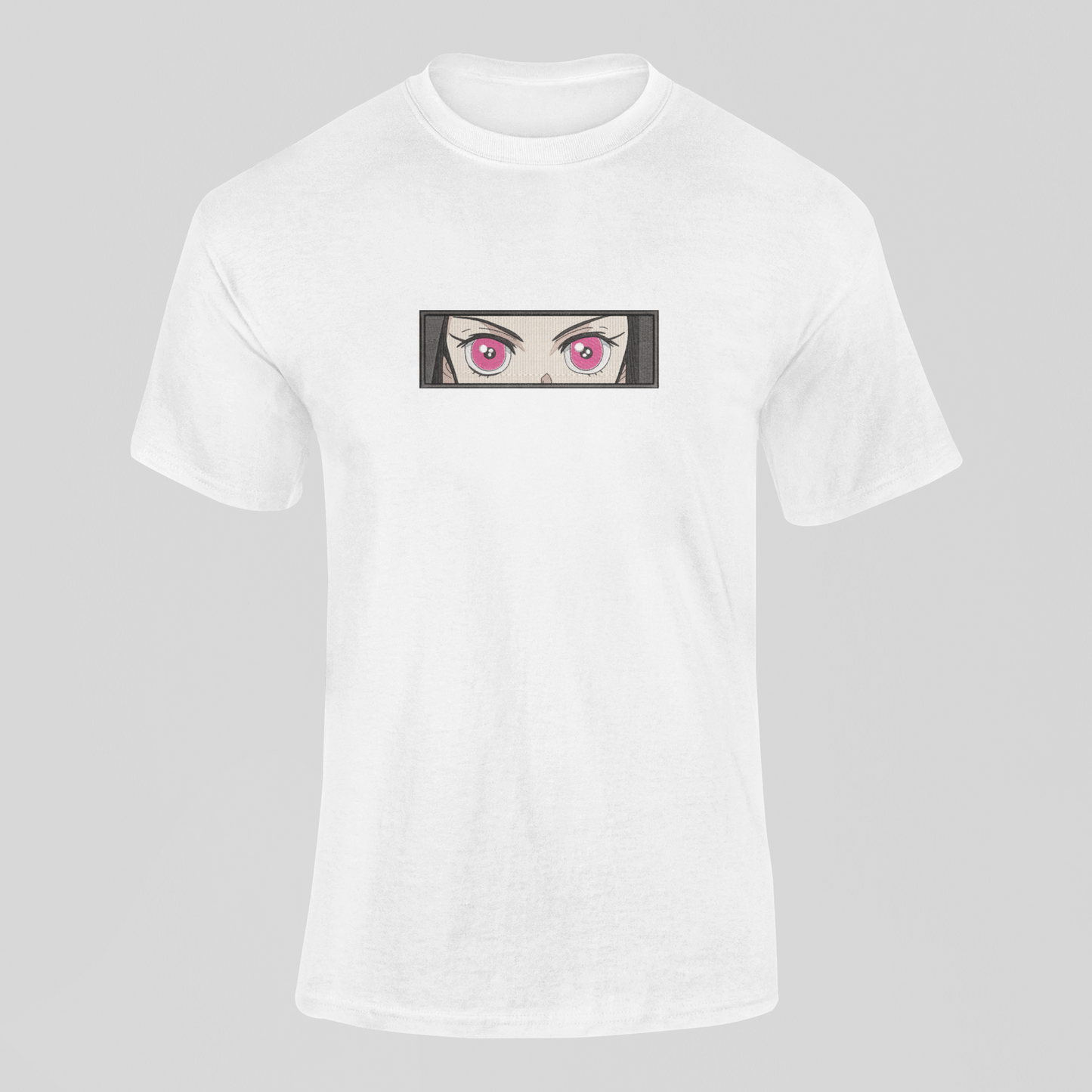 Nezuko Eyes Custom | Demon Slayer | T-Shirt Brodé