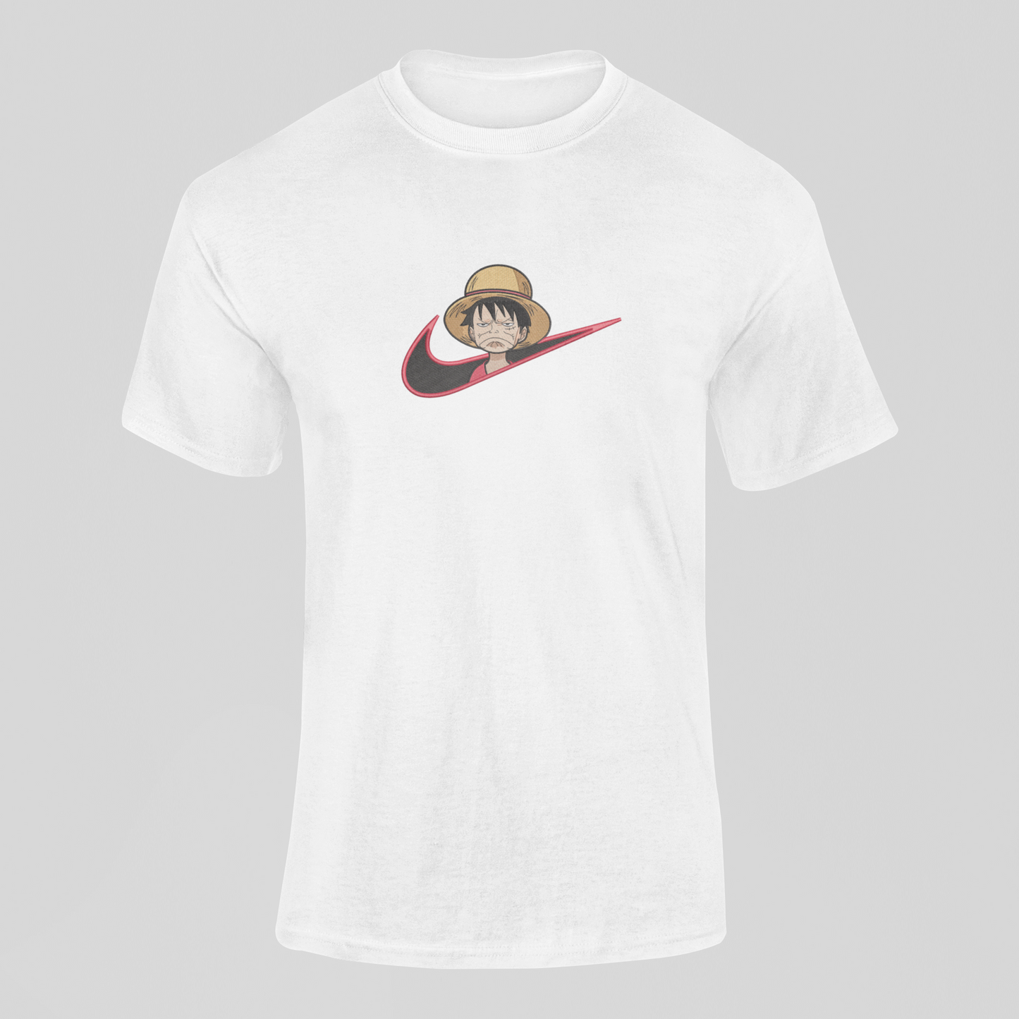 Baby Luffy Nike Custom | One Piece | T-Shirt Brodé