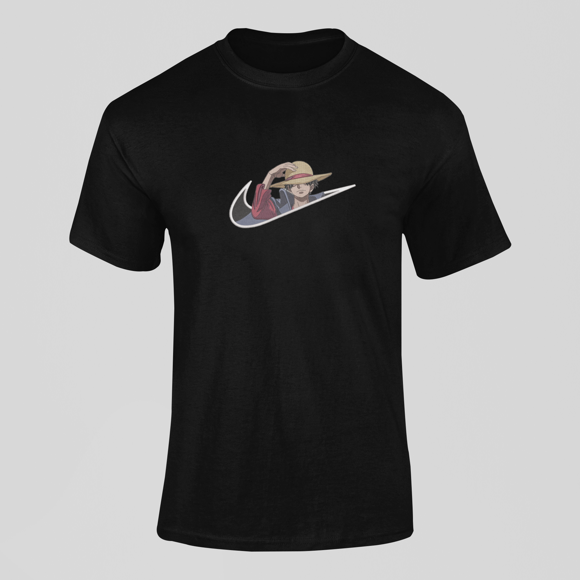 Luffy Vs Empereurs Nike Custom 28 | One Piece | T-Shirt Brodé