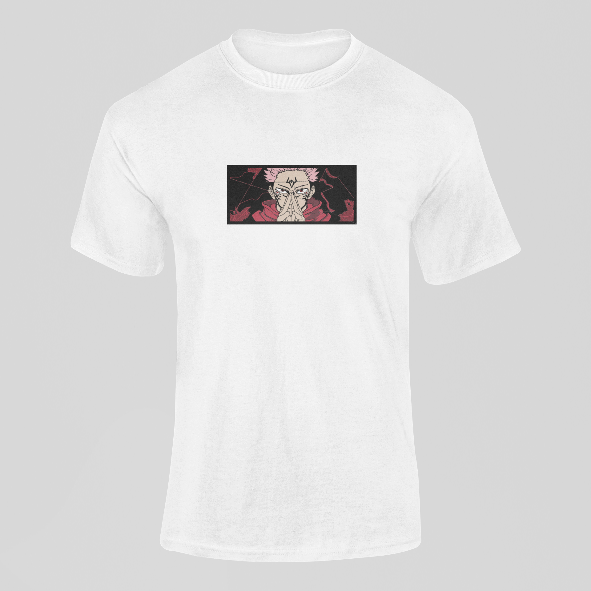 Sukuna Domain Expansion Custom 7 | Jujutsu Kaisen | T-shirt Brodé