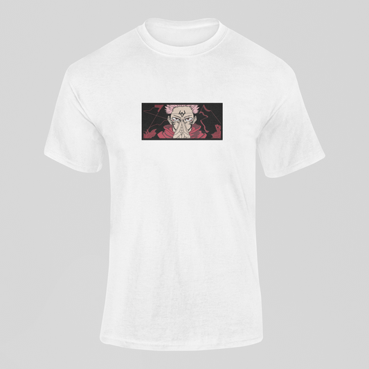 Sukuna Domain Expansion Custom | Jujutsu Kaisen | T-shirt Brodé