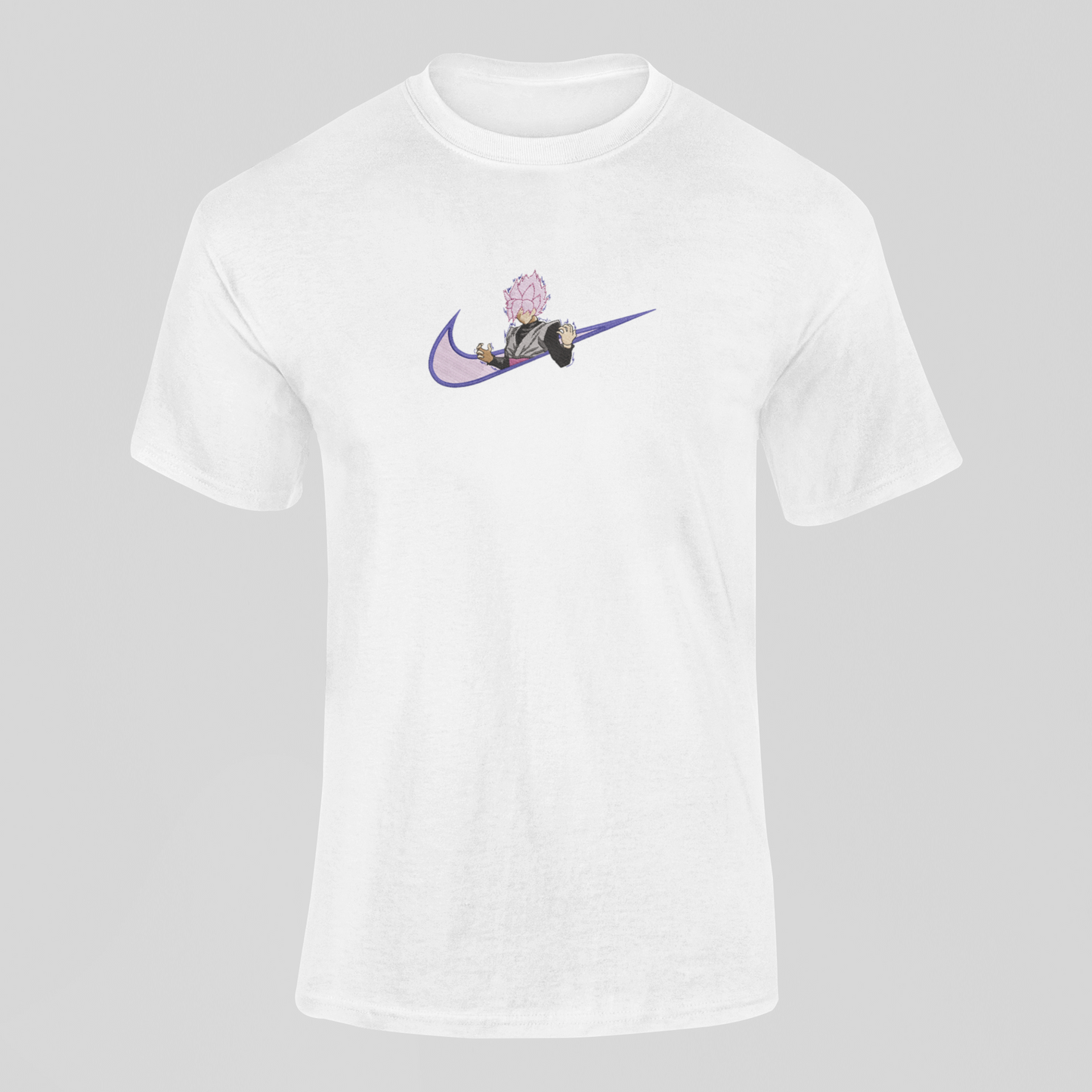 Goku Rosé Nike Custom | Dragon Ball | T-shirt Brodé