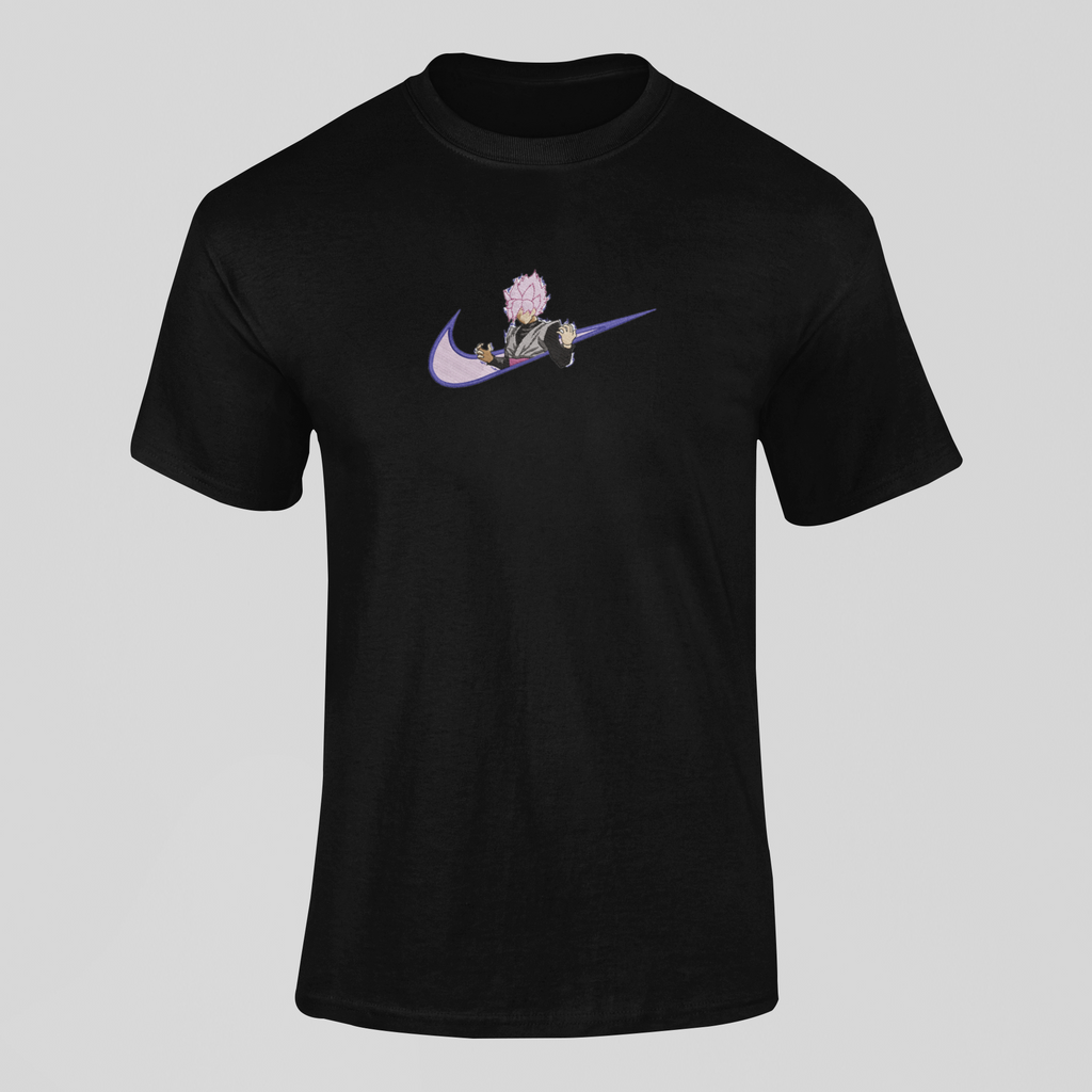 Goku Rosé Nike Custom 11 | Dragon Ball | T-shirt Brodé