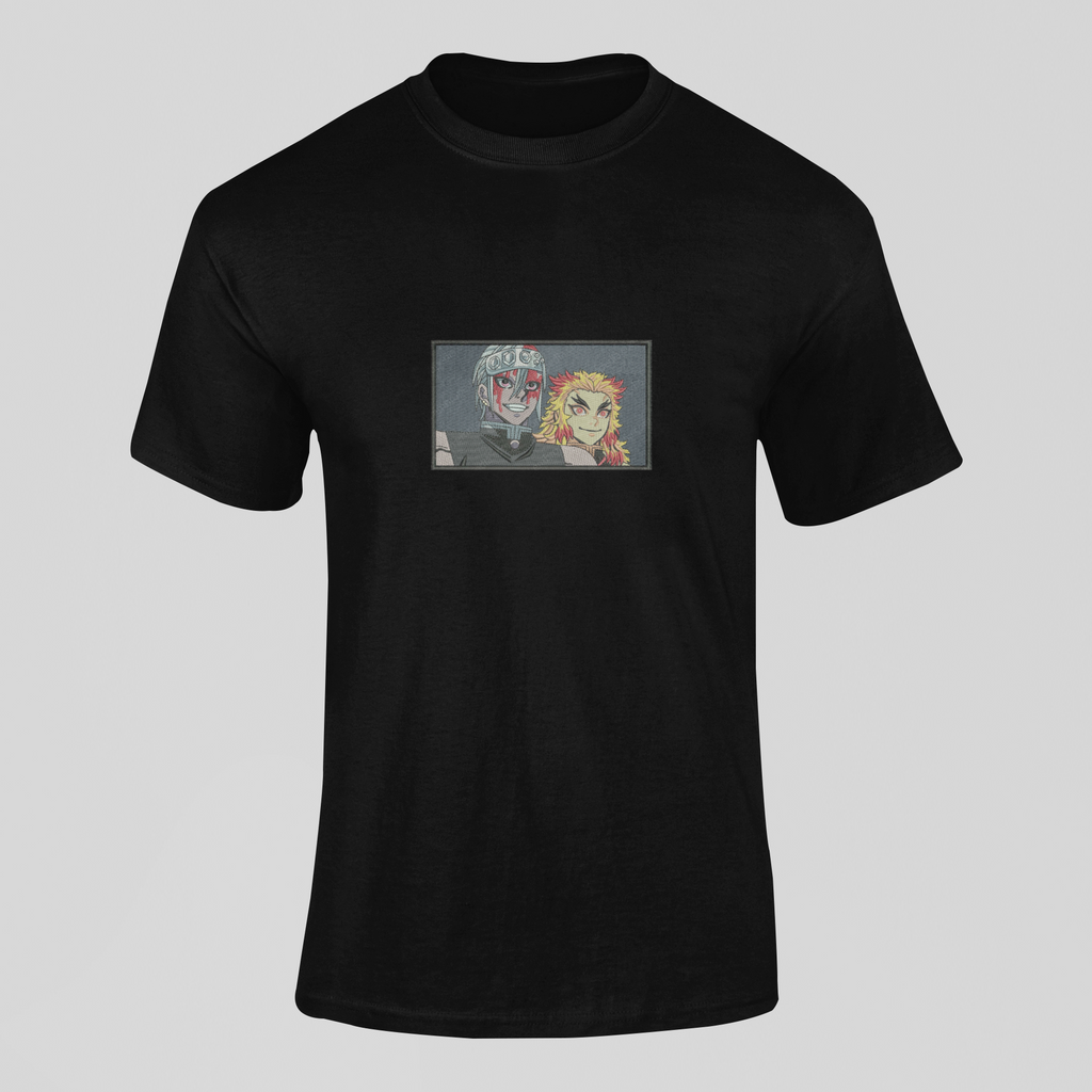 Rengoku x Tengen Custom 26 | Demon Slayer | T-Shirt Brodé
