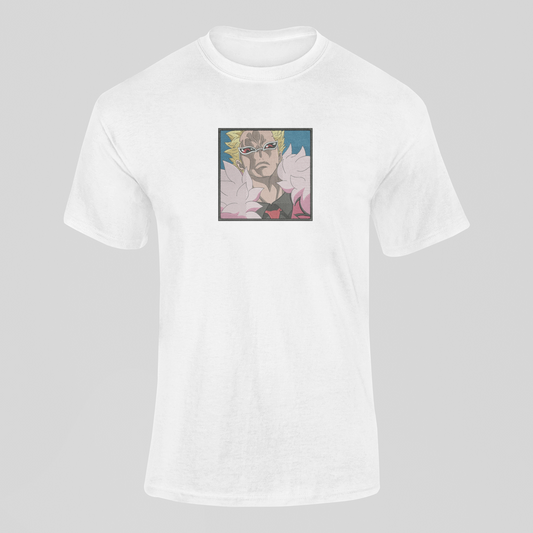 Doflamingo Custom | One Piece | T-Shirt Brodé