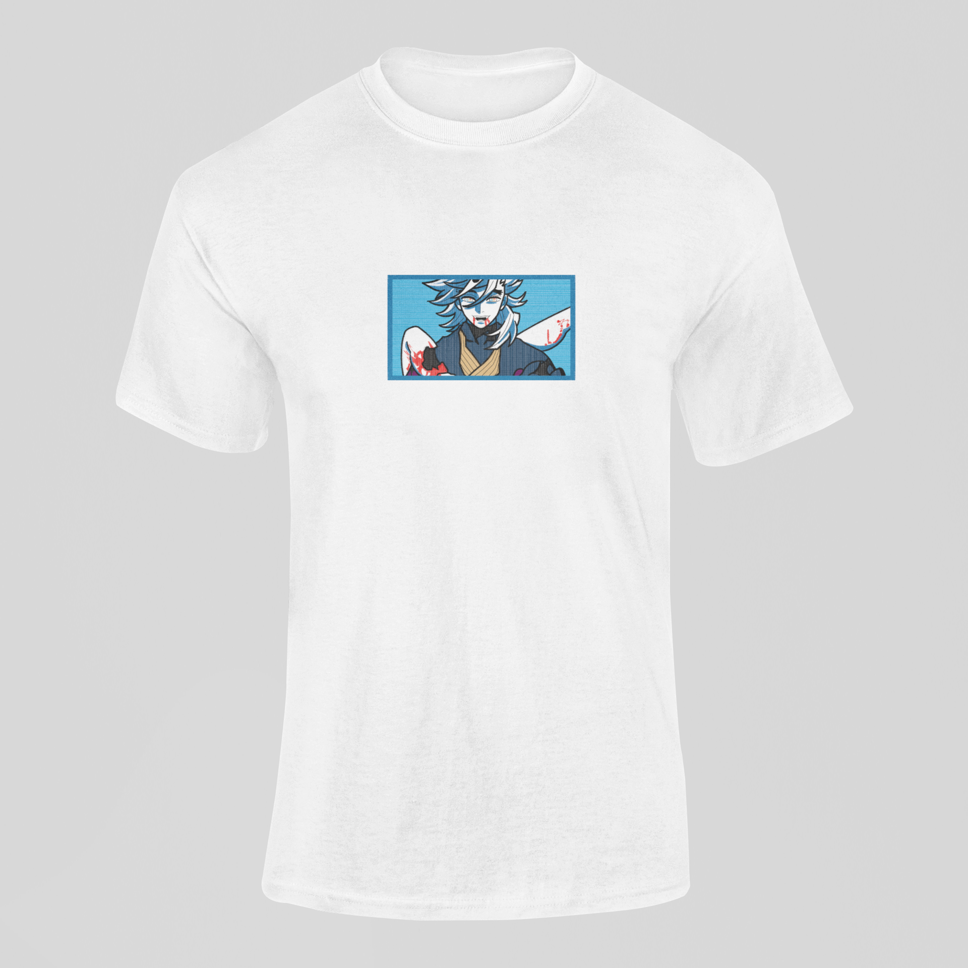 Doma Custom 2 | Demon Slayer | T-Shirt Brodé