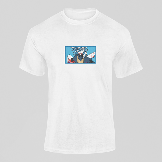 Doma Custom | Demon Slayer | T-Shirt Brodé