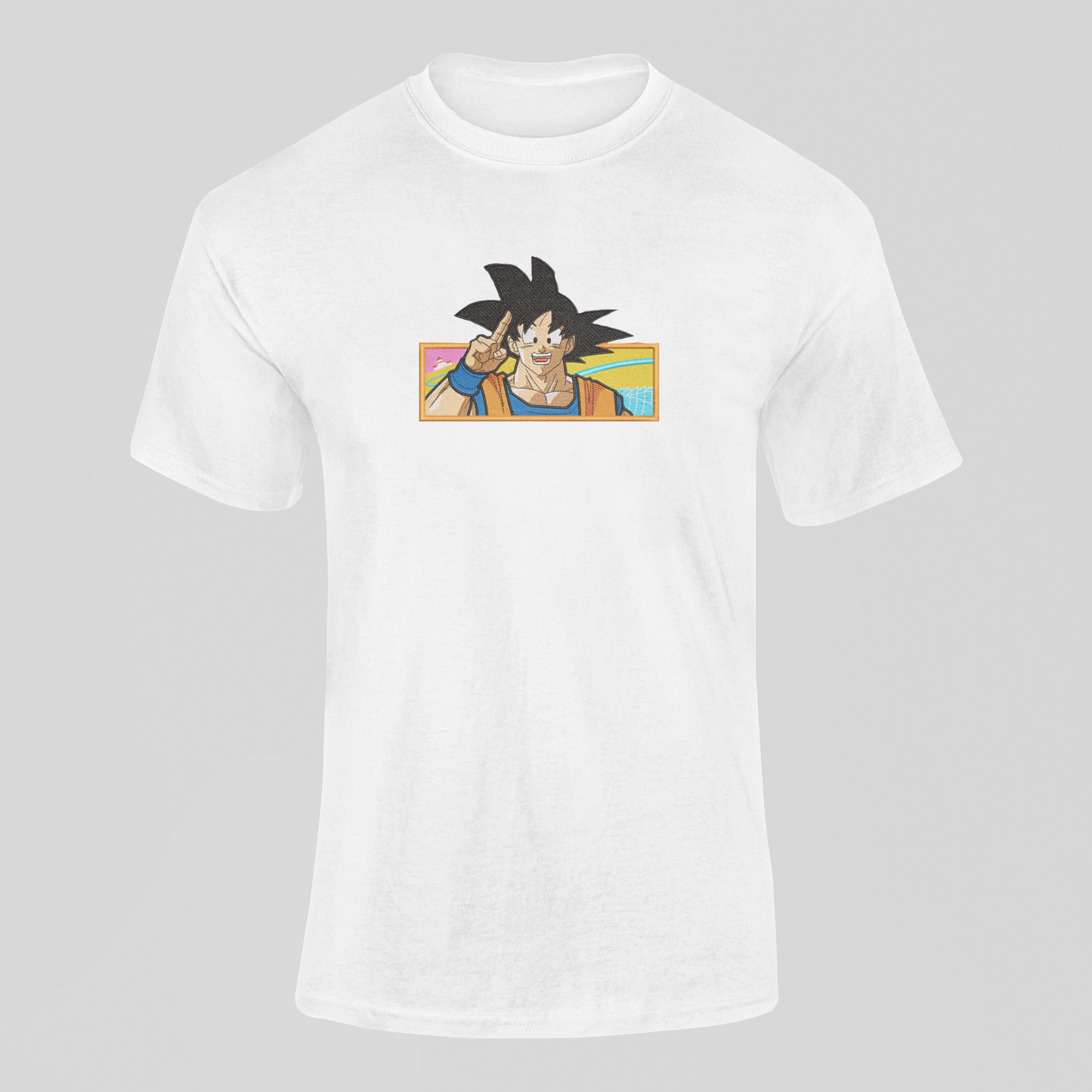 Son Goku Custom | Dragon Ball | T-shirt Brodé