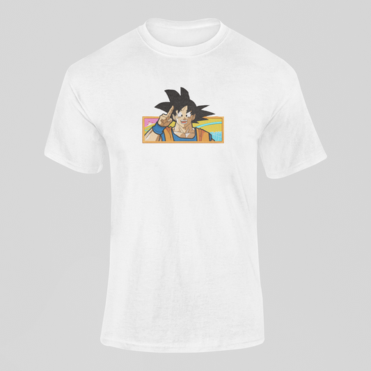 Son Goku Custom | Dragon Ball | T-shirt Brodé