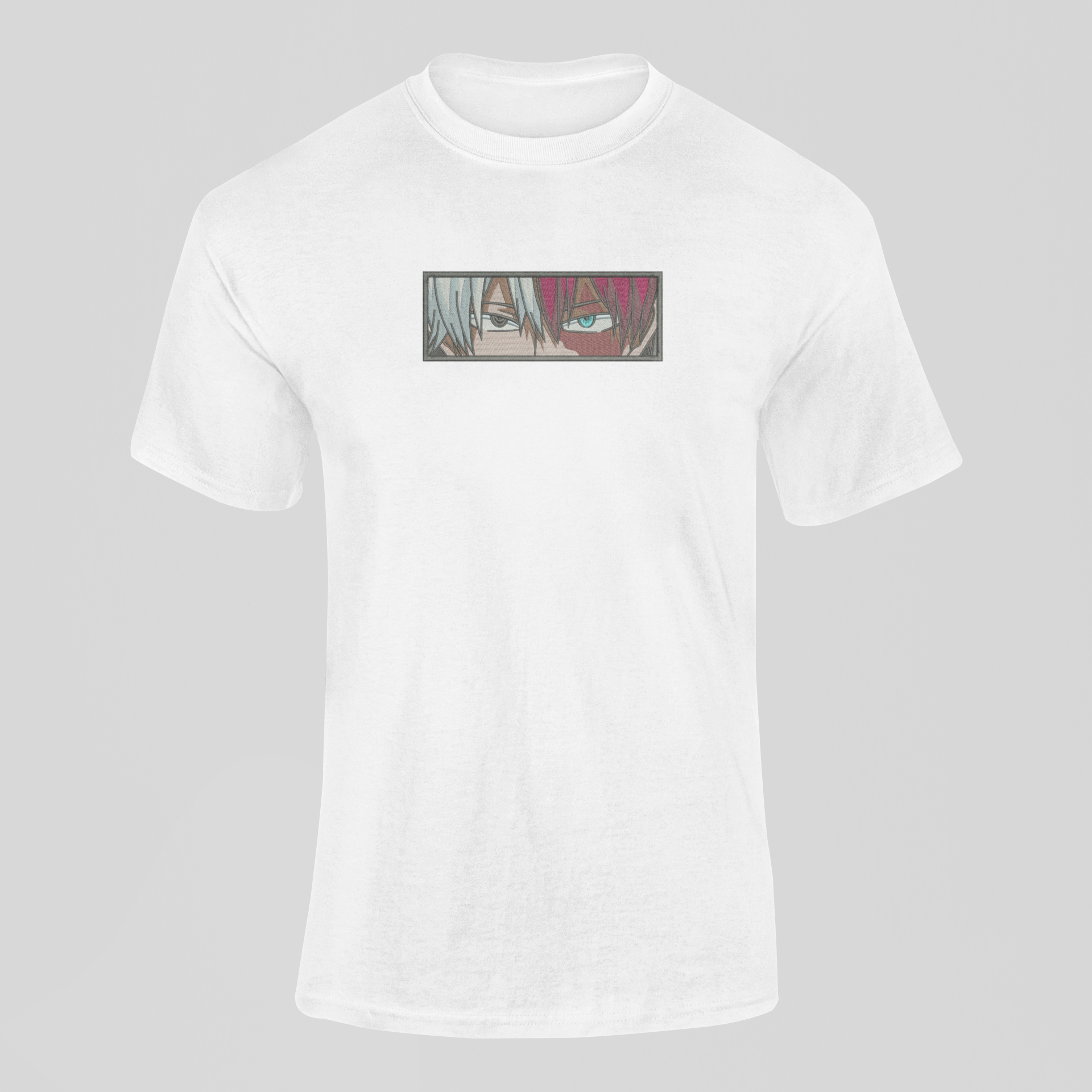 Shoto Todoroki Eyes Custom 3 | My Hero Academia | T-shirt Brodé