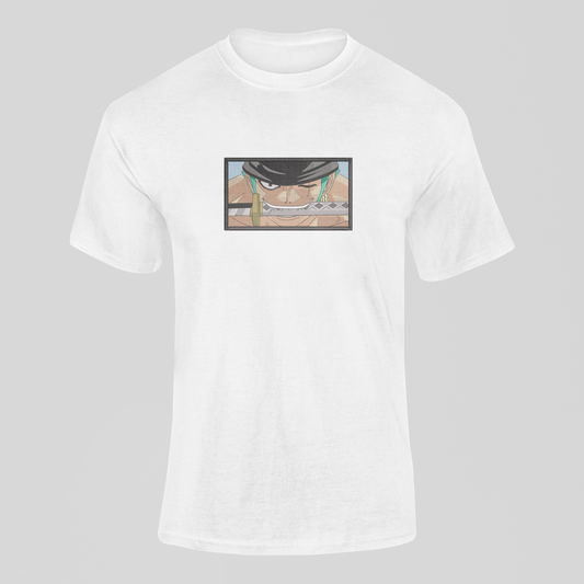 Zoro Eyes Custom | One Piece | T-Shirt Brodé