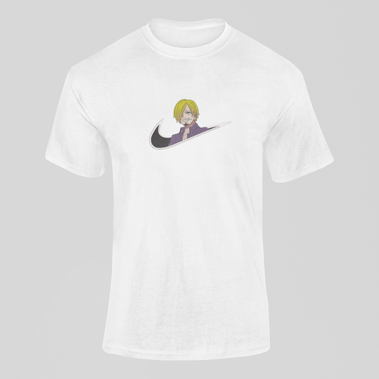 Sanji Nike Custom | One Piece | T-Shirt Brodé