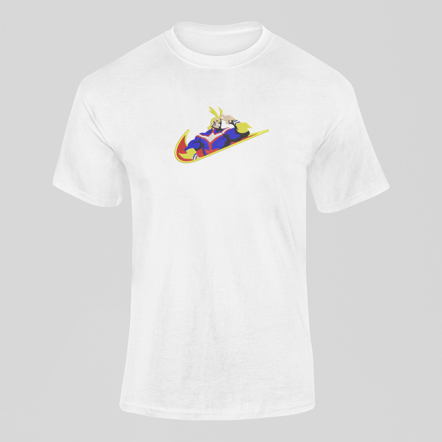 All Might Nike Custom | My Hero Academia | T-shirt Brodé