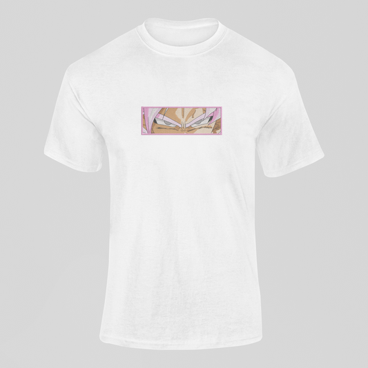 Goku Rose Custom | Dragon Ball | T-shirt Brodé