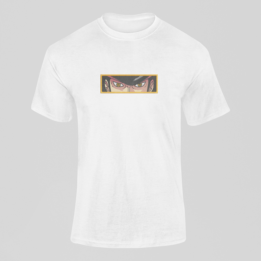 Mihawk Eyes Custom | One Piece | T-Shirt Brodé