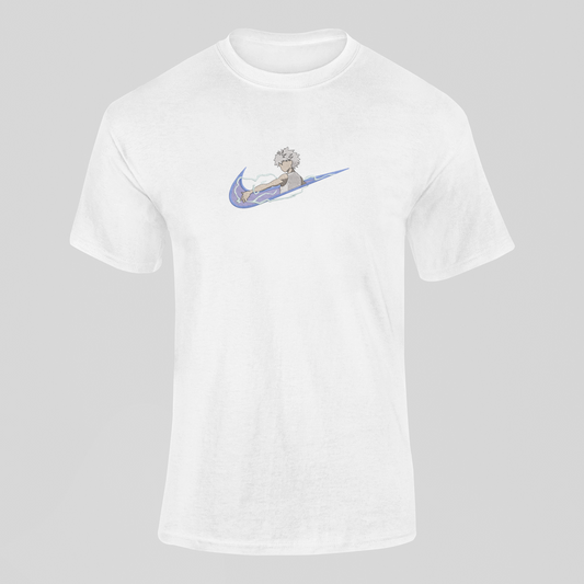 Killua Nike Custom | Hunter X Hunter | T-shirt Brodé