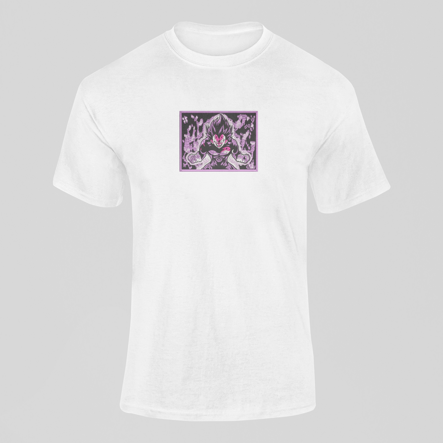 Vegeta Ultra Ego Custom | Dragon Ball | T-shirt Brodé