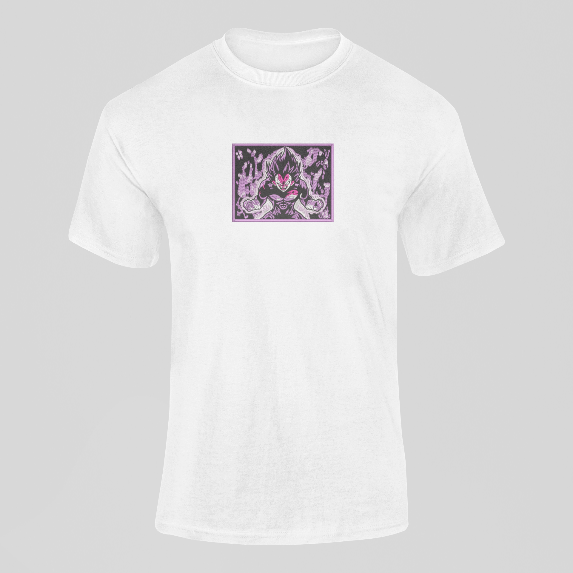Vegeta Ultra Ego Custom 17 | Dragon Ball | T-shirt Brodé