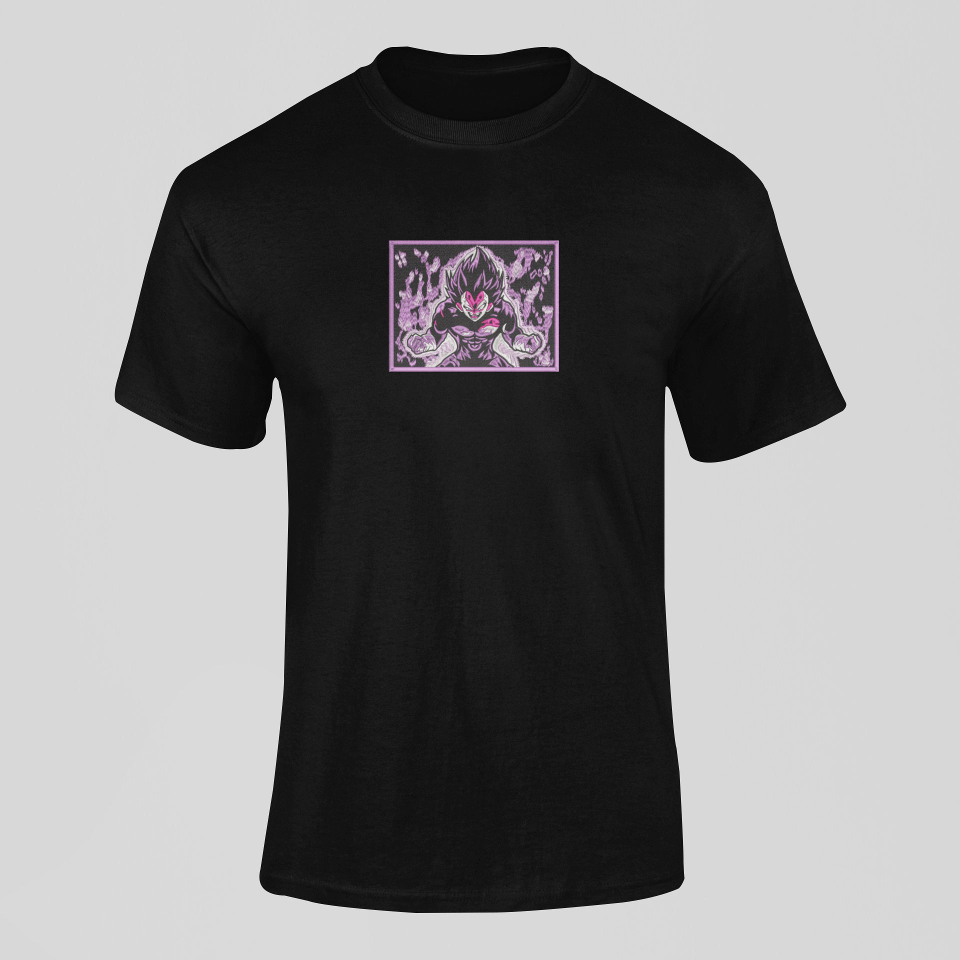 Vegeta Ultra Ego Custom 17 | Dragon Ball | T-shirt Brodé
