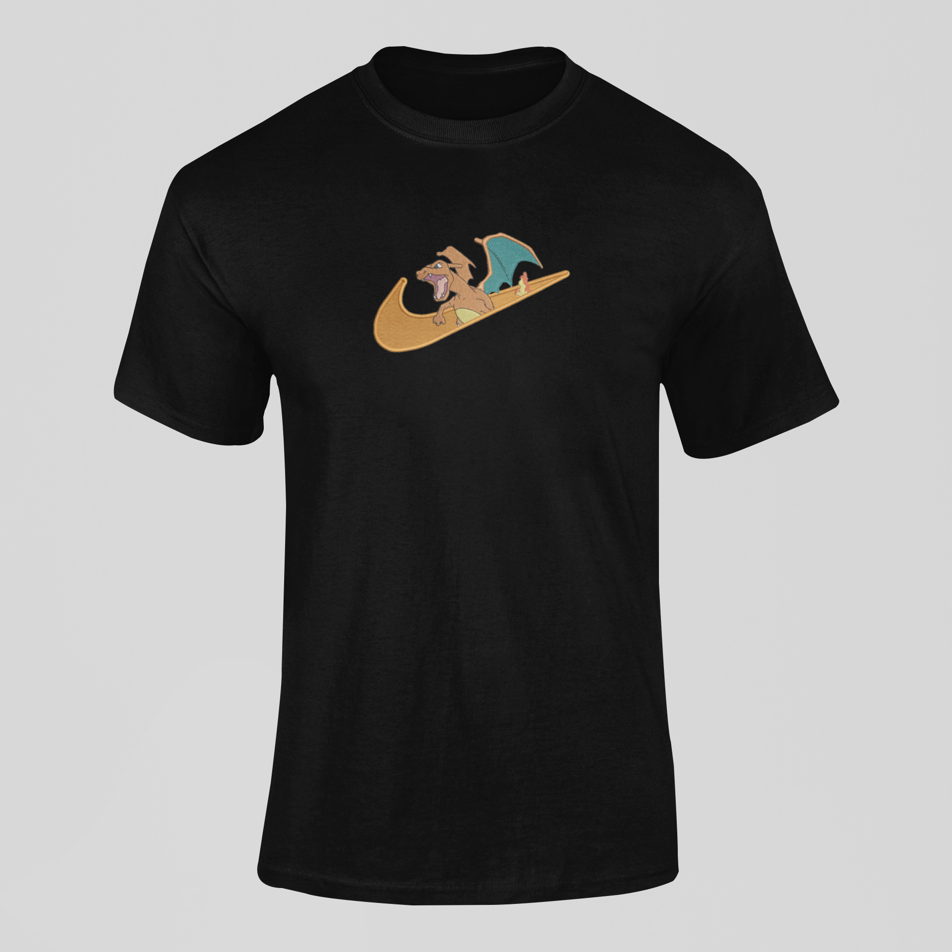 Dracaufeu Nike Custom 6 | Pokémon | T-shirt Brodé