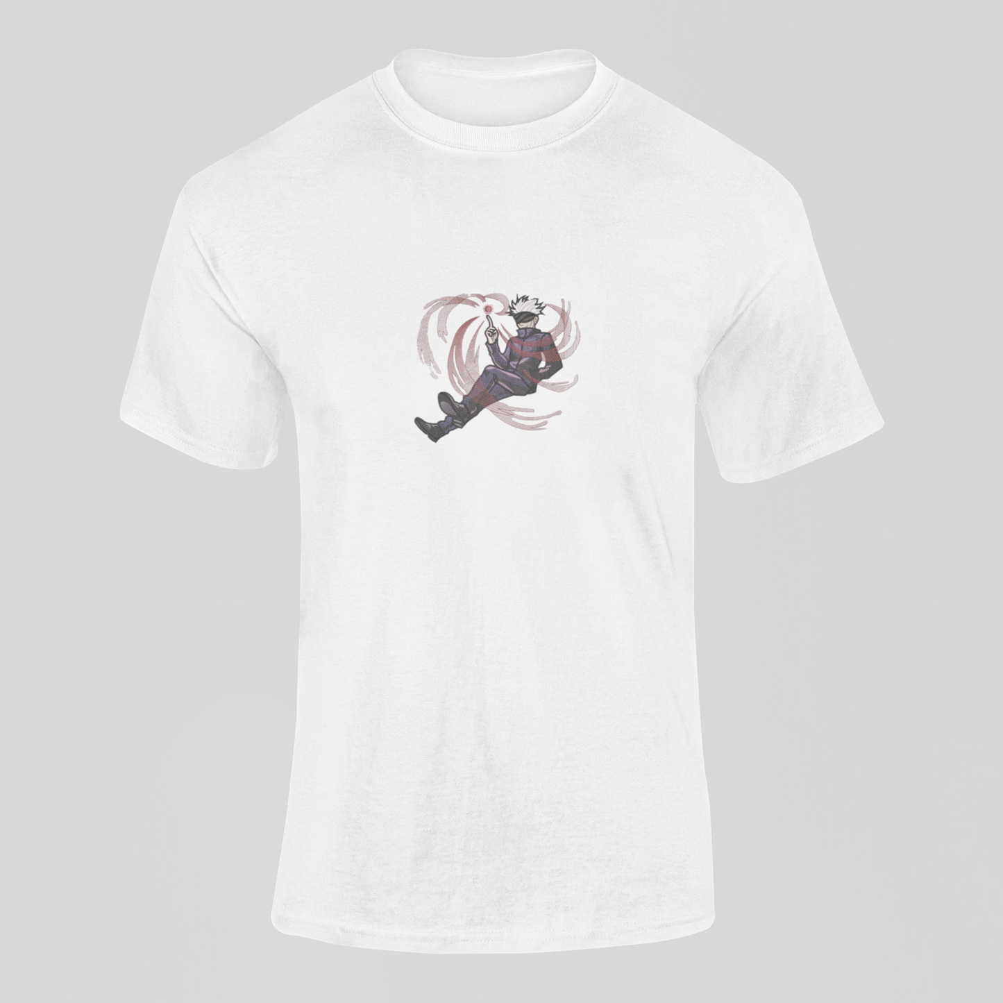Satoru Gojo Custom | Jujutsu Kaisen | T-shirt Brodé