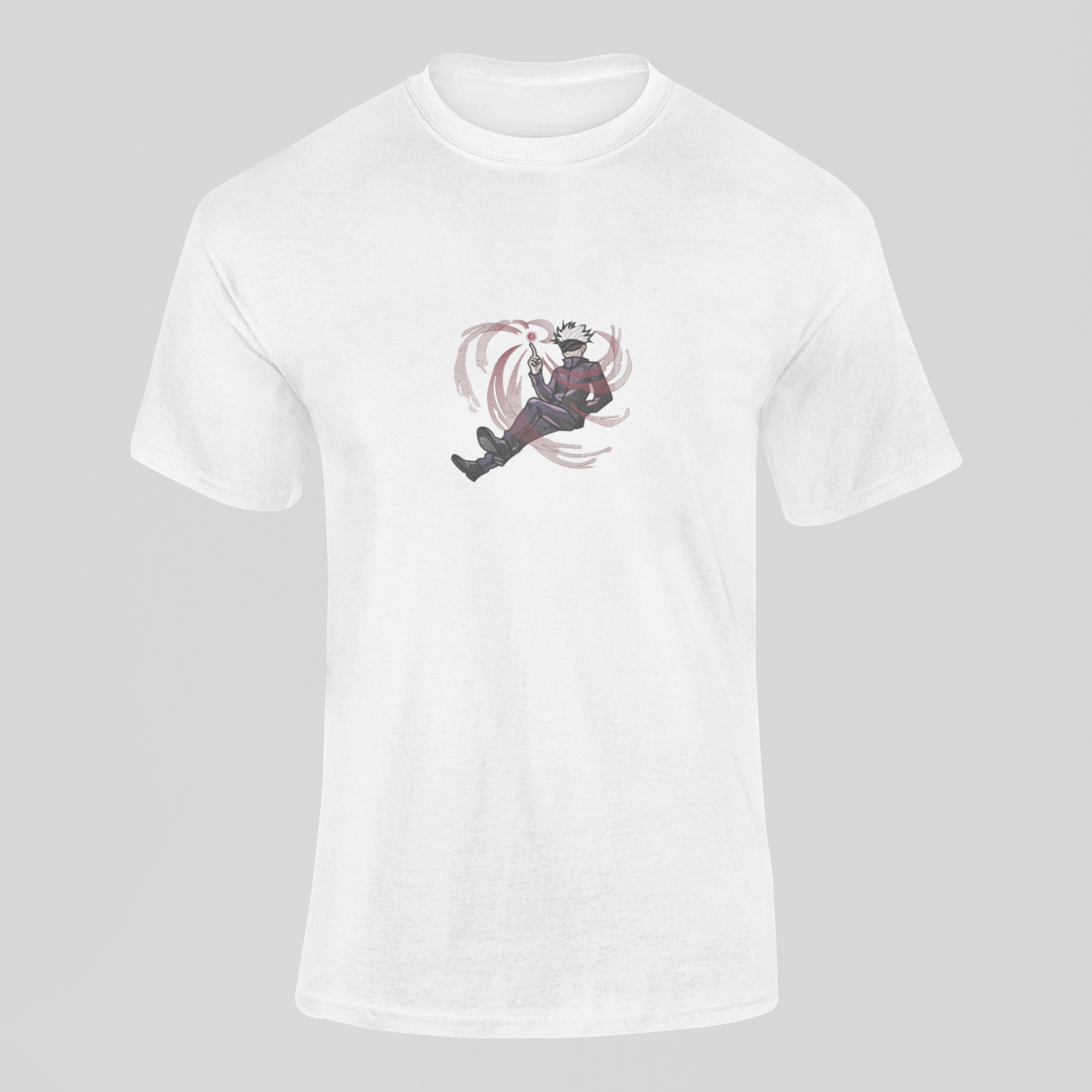 Satoru Gojo Custom 15 | Jujutsu Kaisen | T-shirt Brodé