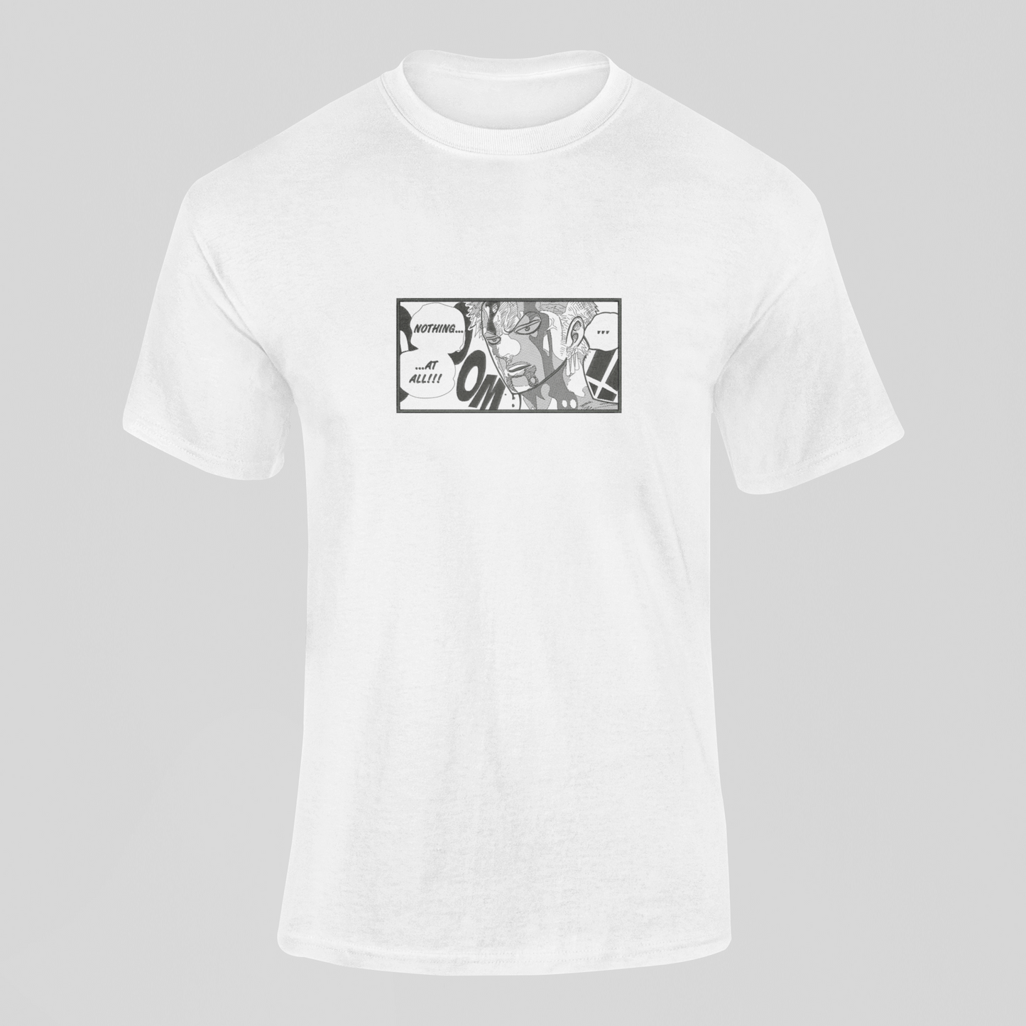 Zoro "Nothing at all" Custom | One Piece | T-Shirt Brodé