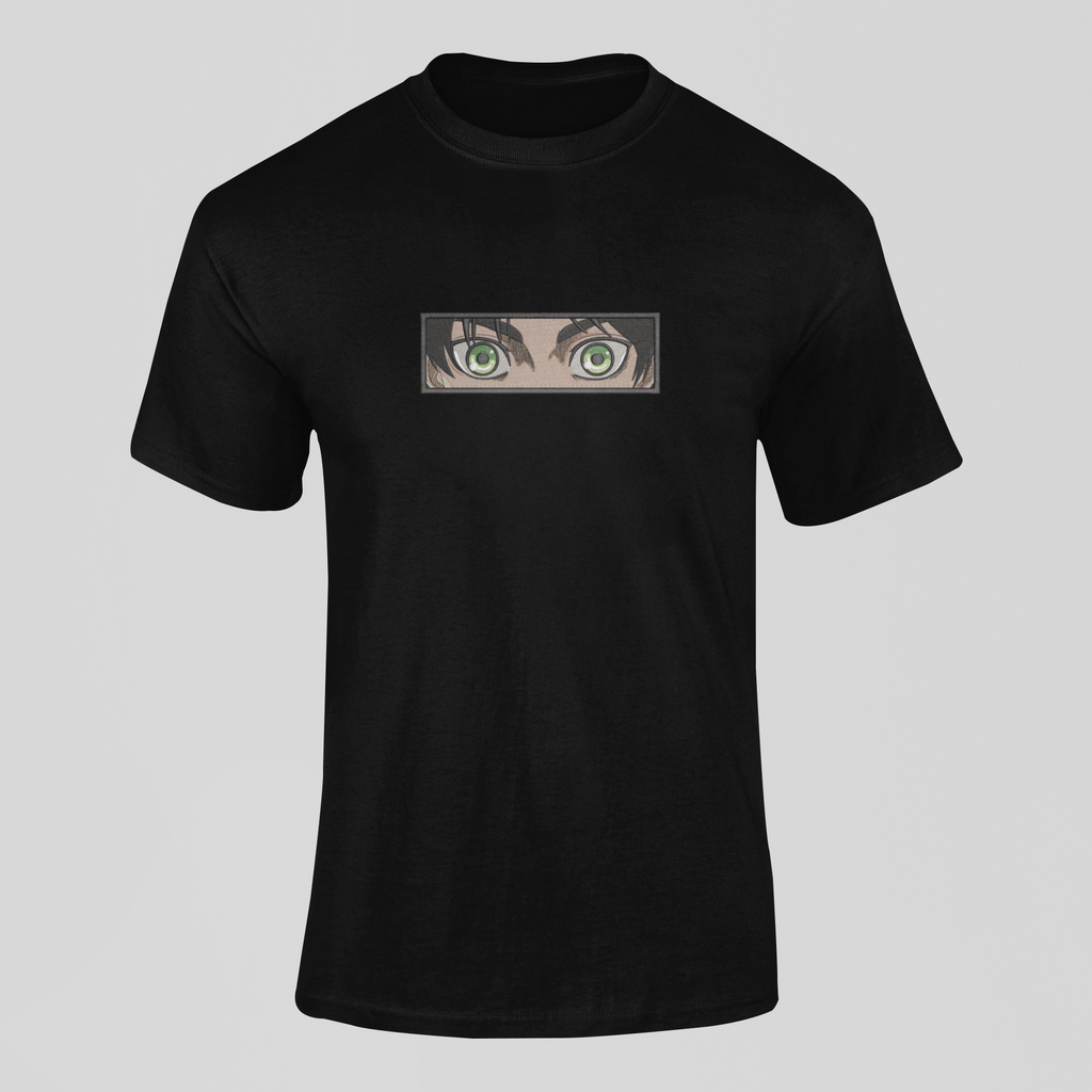 Eren Yaeger Custom 3 | L'Attaque des Titans | T-shirt Brodé
