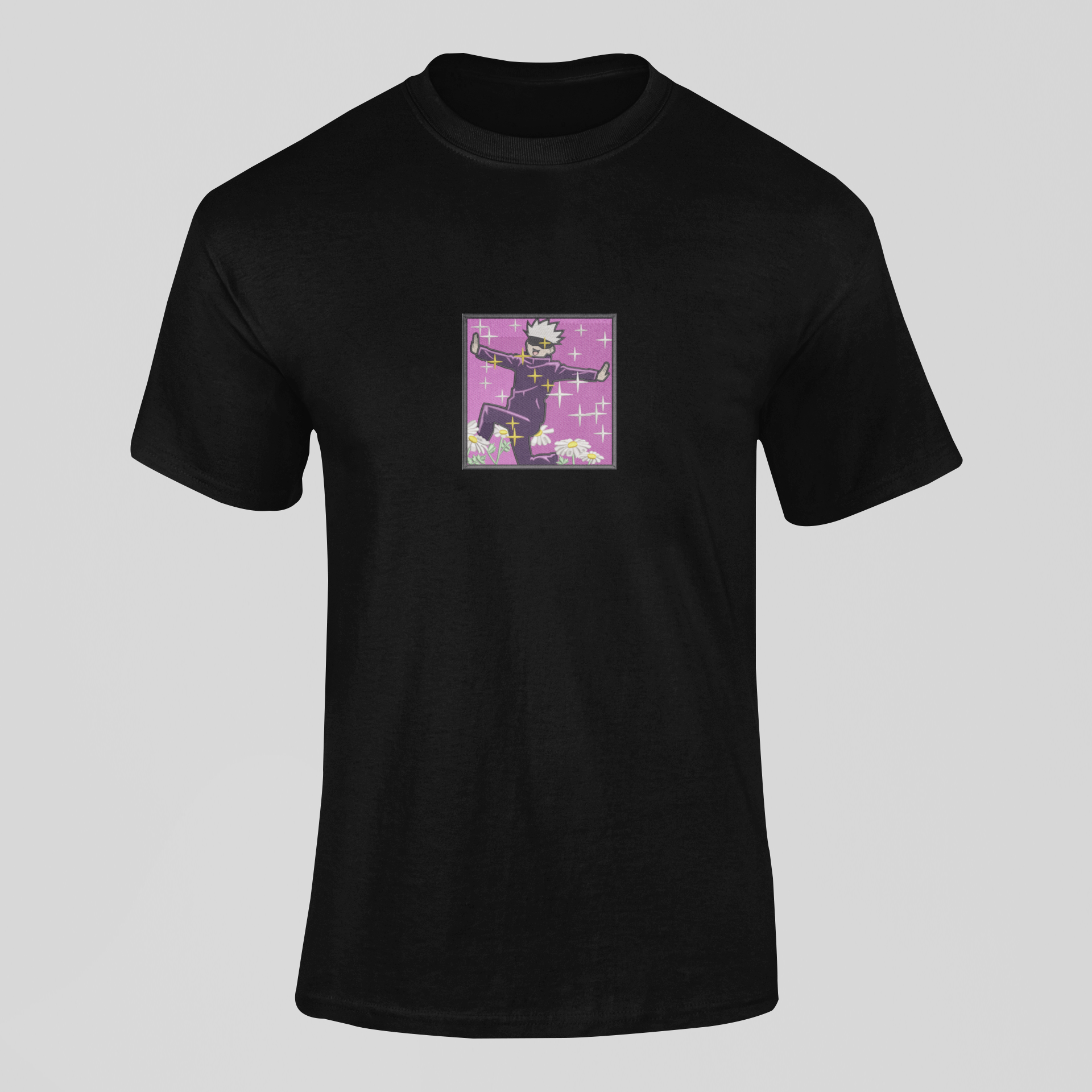 Satoru Gojo Custom 16 | Jujutsu Kaisen | T-shirt Brodé